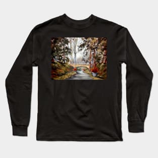 Longwood Gardens Bridge Long Sleeve T-Shirt